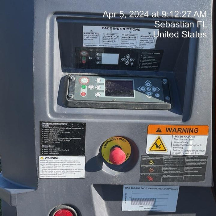 2023 ATLAS COPCO XAS 400-150 PACE