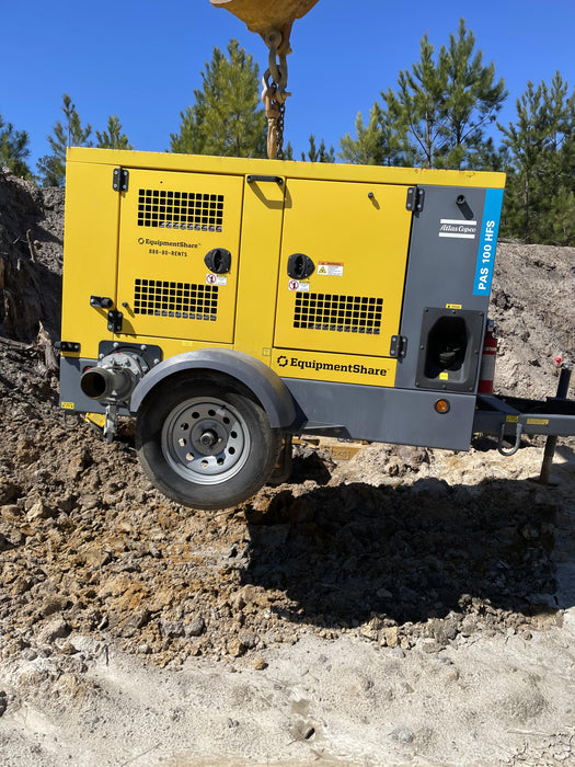 2021 ATLAS COPCO PAS 100 HF CS Enclosed