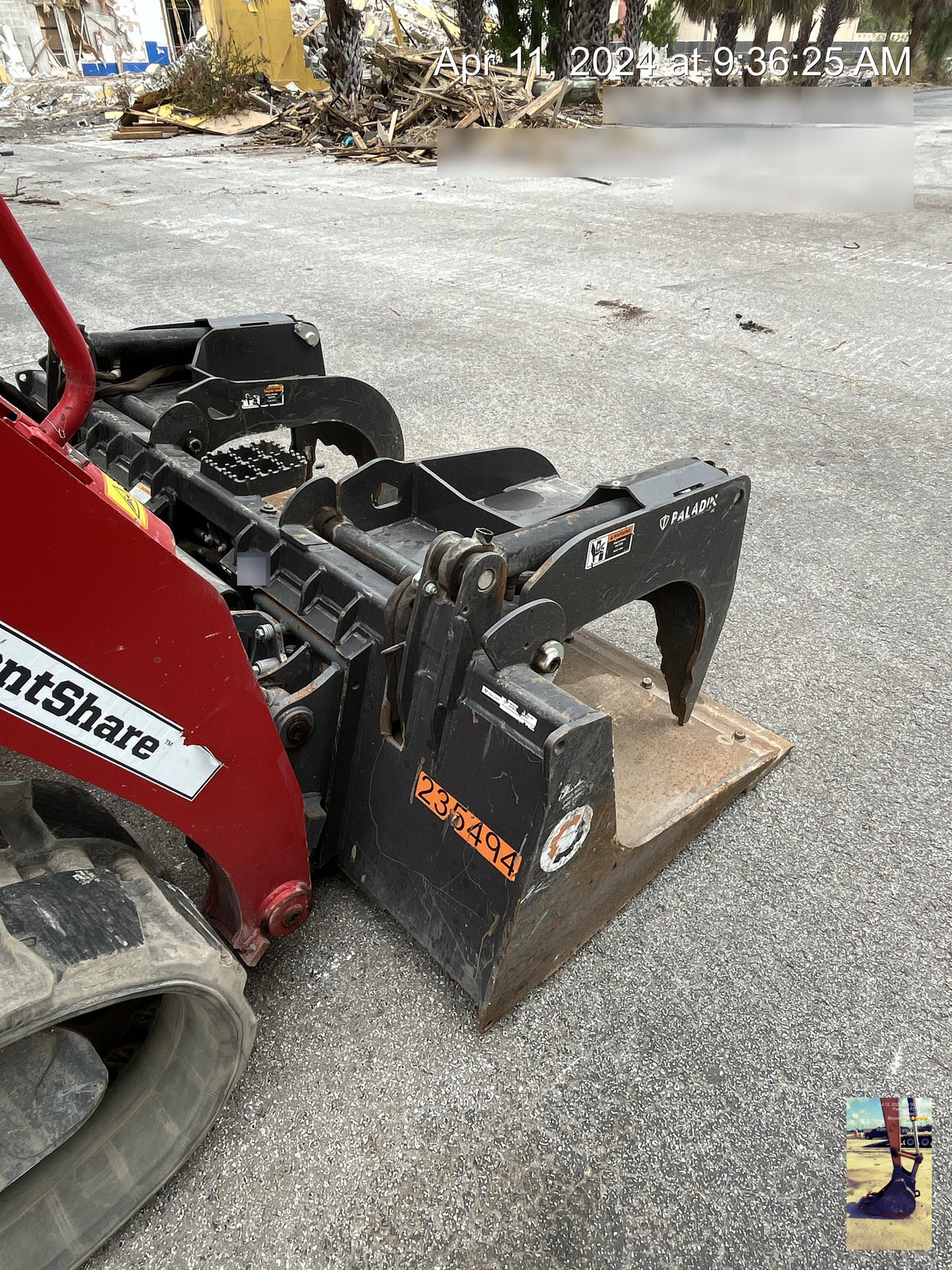 2022 PALADIN UTILITY GRAPPLE 11876-0022