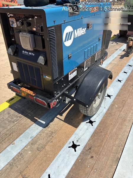 2025 MILLER ELECTRIC BIG BLUE 400