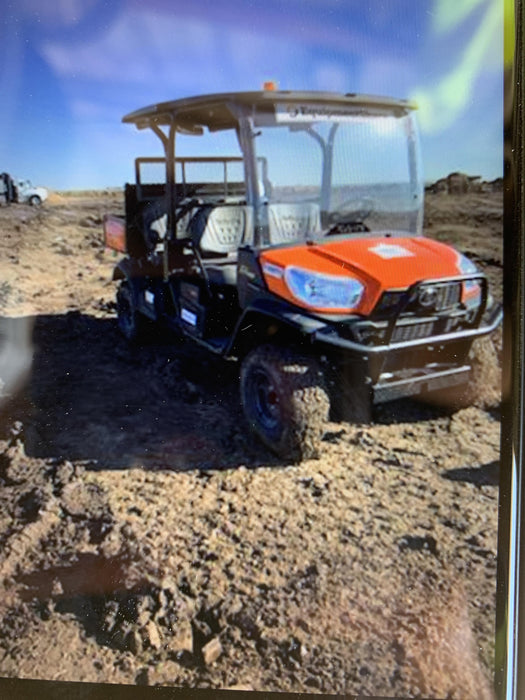 2021 Kubota RTV-X1140W-H Plastic Canopy, Windshield Acrylic Clear, LED Strobe Light, Wire Harness Kit, Back up Alarm