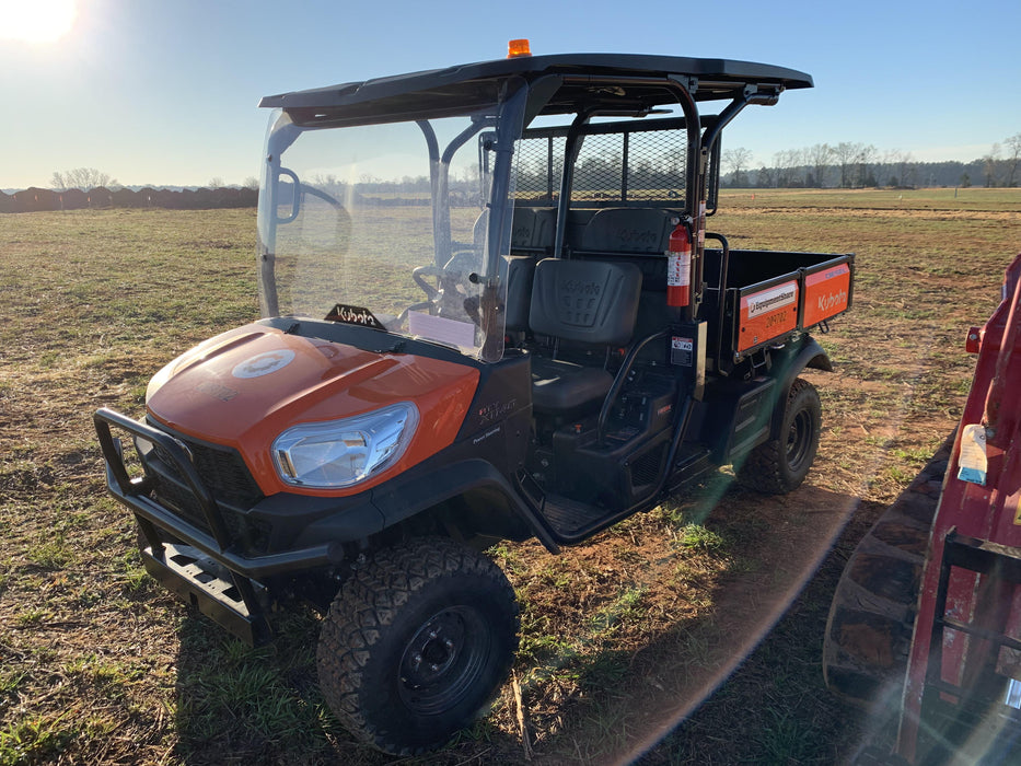 2022 Kubota RTV-X1140W-H Plastic Canopy, Windshield Acrylic Clear, LED Strobe Light, Wire Harness Kit, Back up Alarm