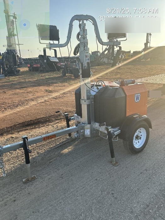 2024 Wanco WLTT-4MM4K Diesel, Deep Sea Controller, Shore Power Plug, Auto Start, (4) 350W LED Floodlights, 4kW Generator, 60 Gal Fuel Tank, 2" Ball, T3