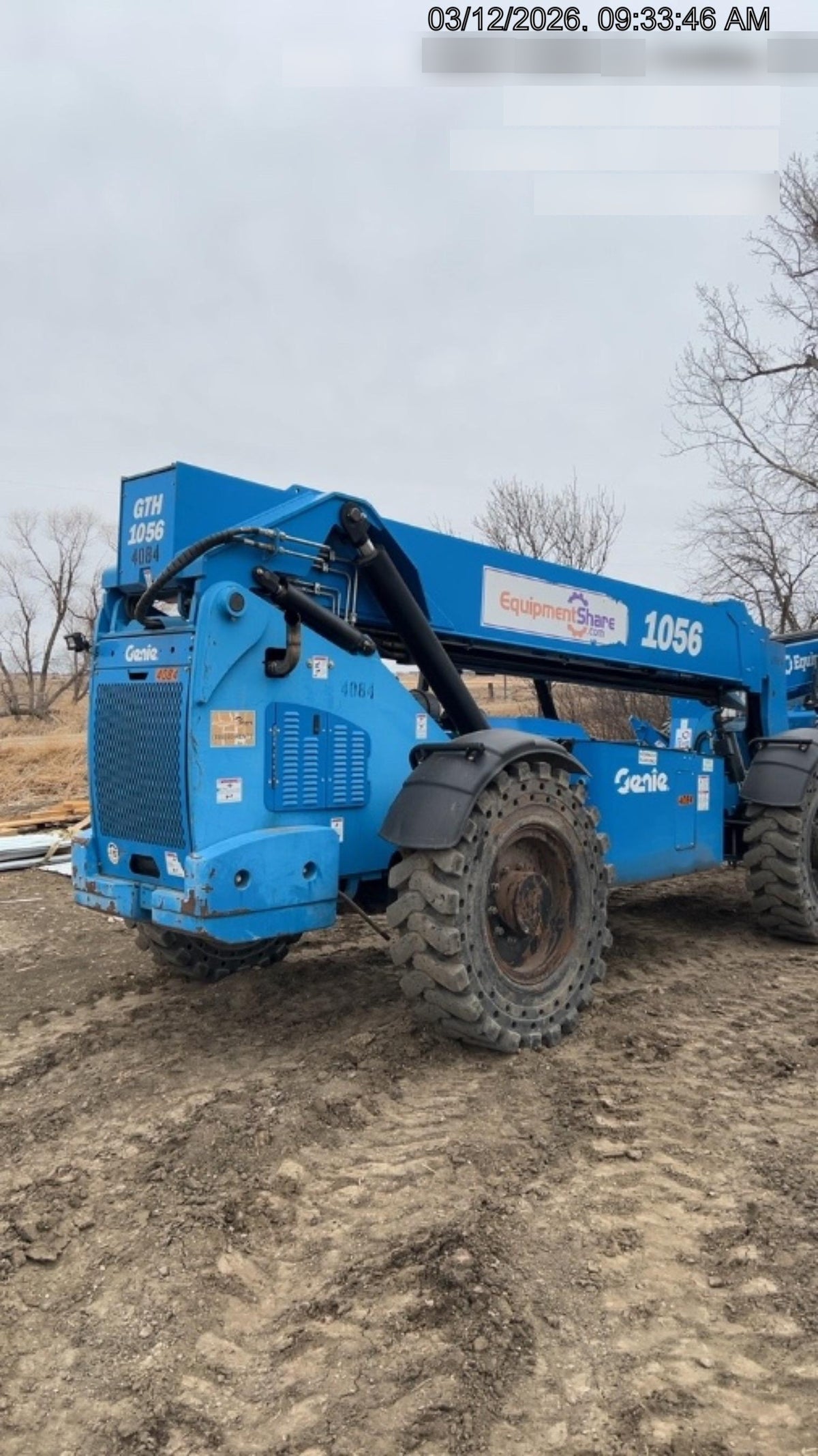 2017 GENIE GTH-1056