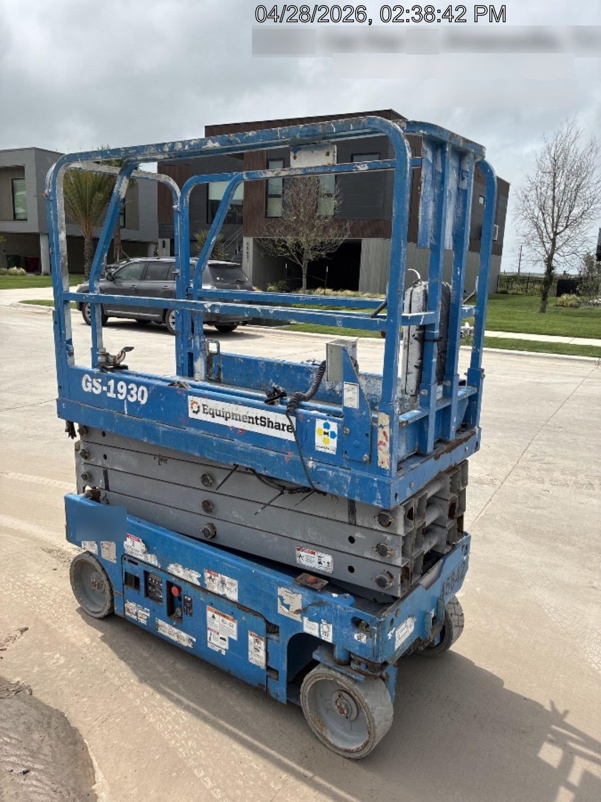2019 Genie GS-1930 Fixed rails with chain Entry