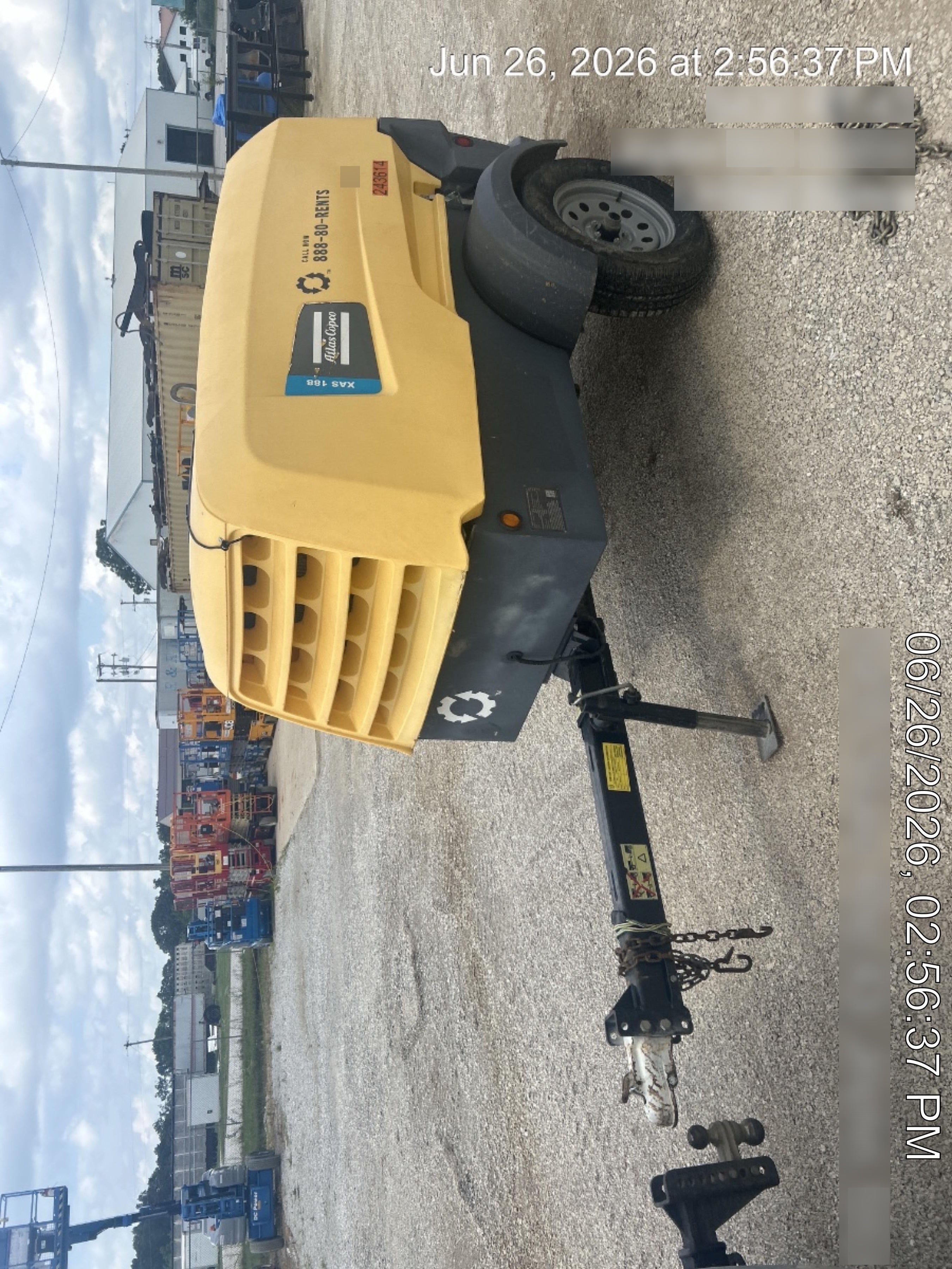 2022 ATLAS COPCO XAS188 CWK