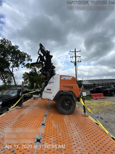 2024 Generac MLT2 Diesel, Flex Switch 120V Input, Powerzone Controller, 
(4) 320W LED Lights, 4kW Generator, 39.9 Gal Fuel Tank, 2" Ball, T3