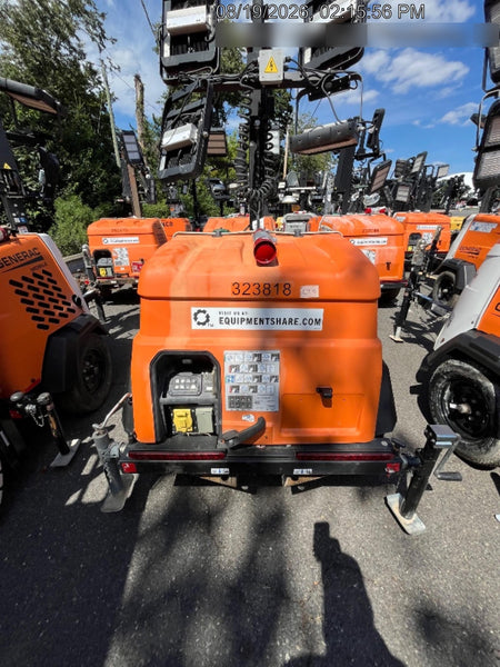 2023 Generac MLT2 Diesel, Flex Switch 120V Input, Powerzone Controller, (4) 320W LED Lights, 4kW Generator, 39.9 Gal Fuel Tank, 2" Ball, T3