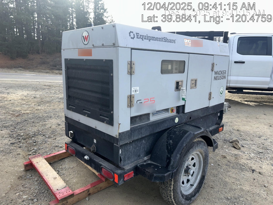 2019 WACKER NEUSON G25