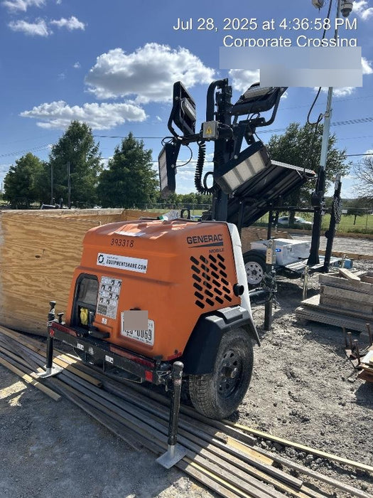 2024 Generac MLT2 Diesel, Flex Switch 120V Input, Powerzone Controller, 
(4) 320W LED Lights, 4kW Generator, 39.9 Gal Fuel Tank, 2" Ball, T3