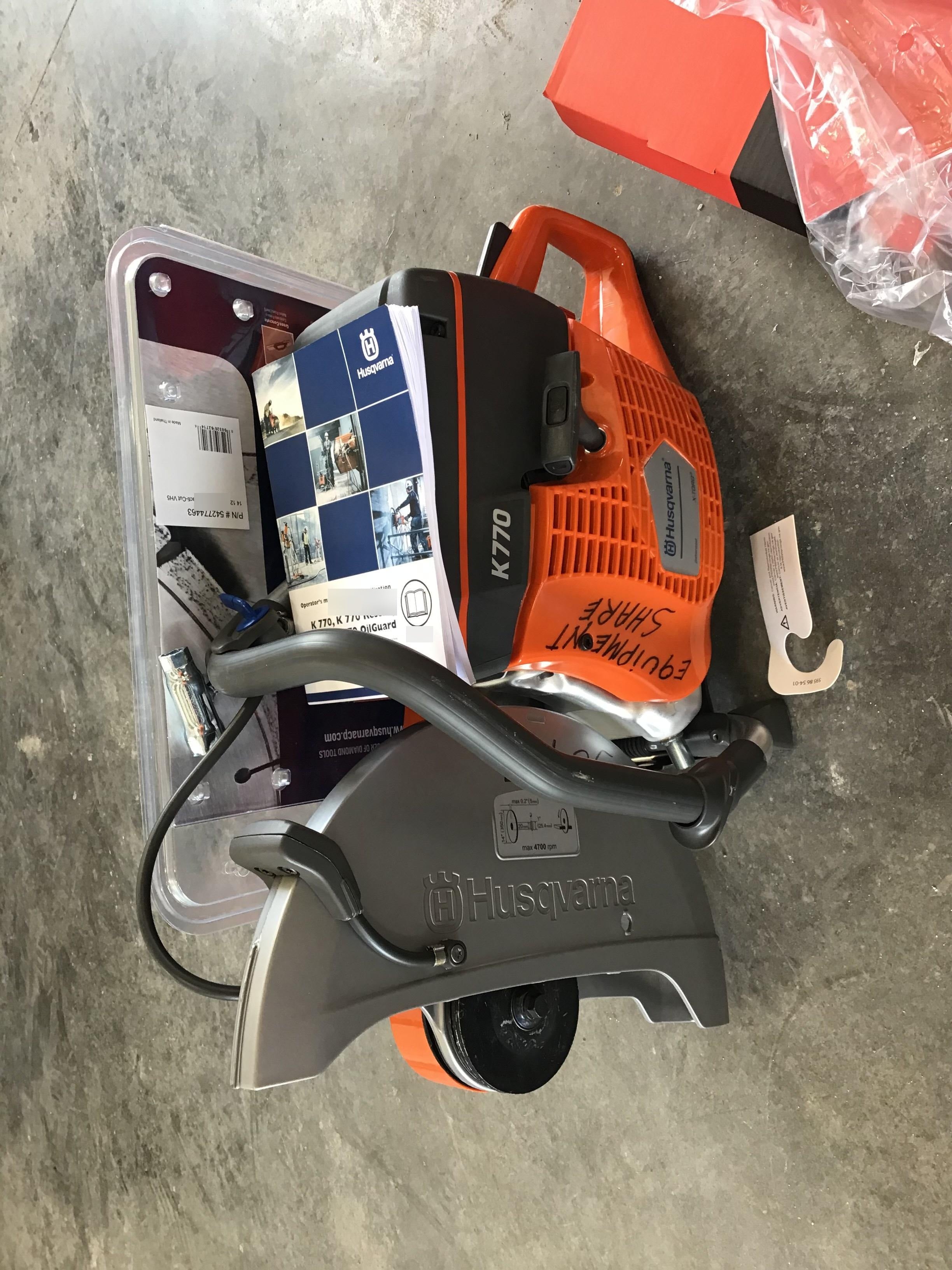 2019 HUSQVARNA K770