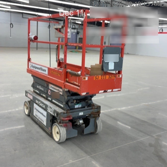 2019 Skyjack SJIII-3219 Standard Options