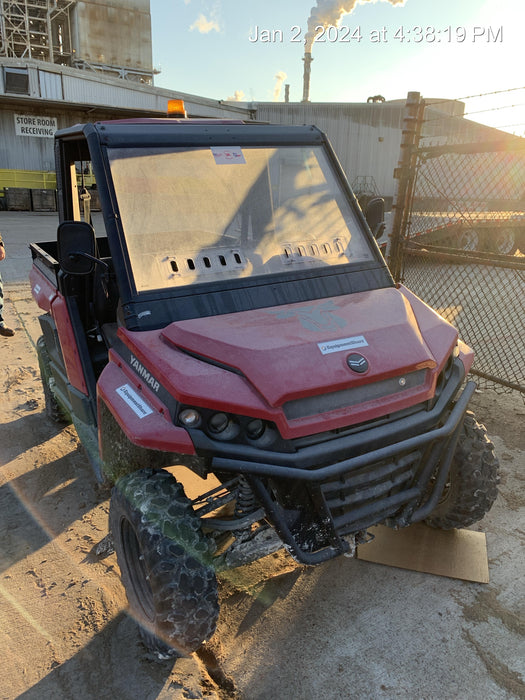 2021 Yanmar YU1000 Canopy, Steel Wheel, Poly WindShield, Beacon, Backup Alarm