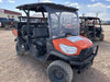 2020 Kubota RTV-X1140W-H 4WD utility cart -LED strobe -Windshield tempered glass -Plastic canopy -Wire harness kit -Backup alarm