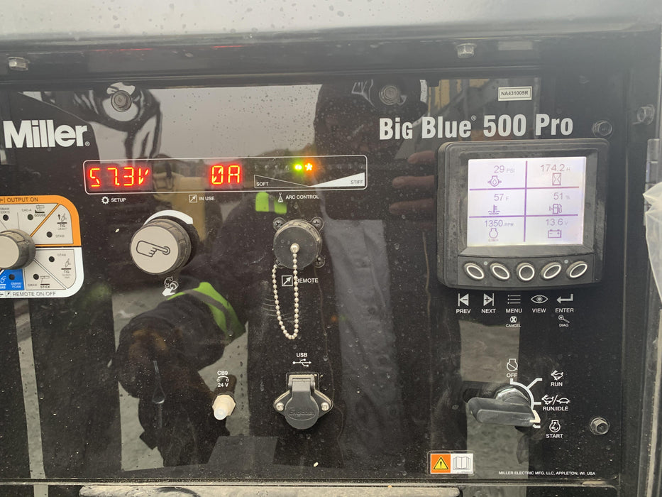 2020 Miller Electric BIG BLUE 500 BIG BLUE 500 PRO (KUBOTA) DELUXE W/ ARCREACH