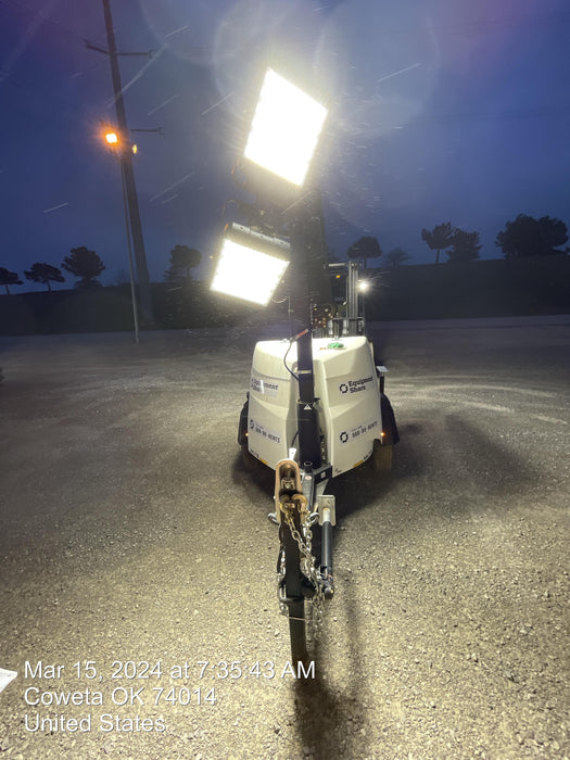 2023 Generac MLT2 Diesel, Flex Switch 120V Input, Powerzone Controller, (4) 320W LED Lights, 4kW Generator, 39.9 Gal Fuel Tank, 2" Ball, T3