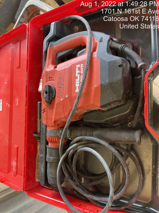 2019 HILTI TE 50-AVR