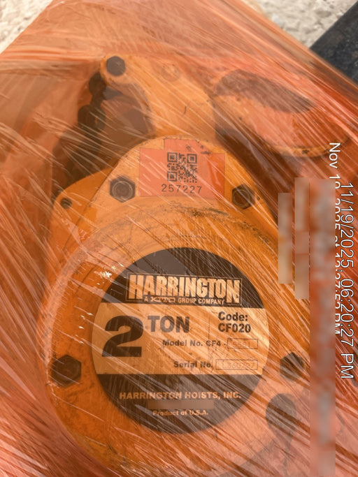 2022 HARRINGTON CF020-20