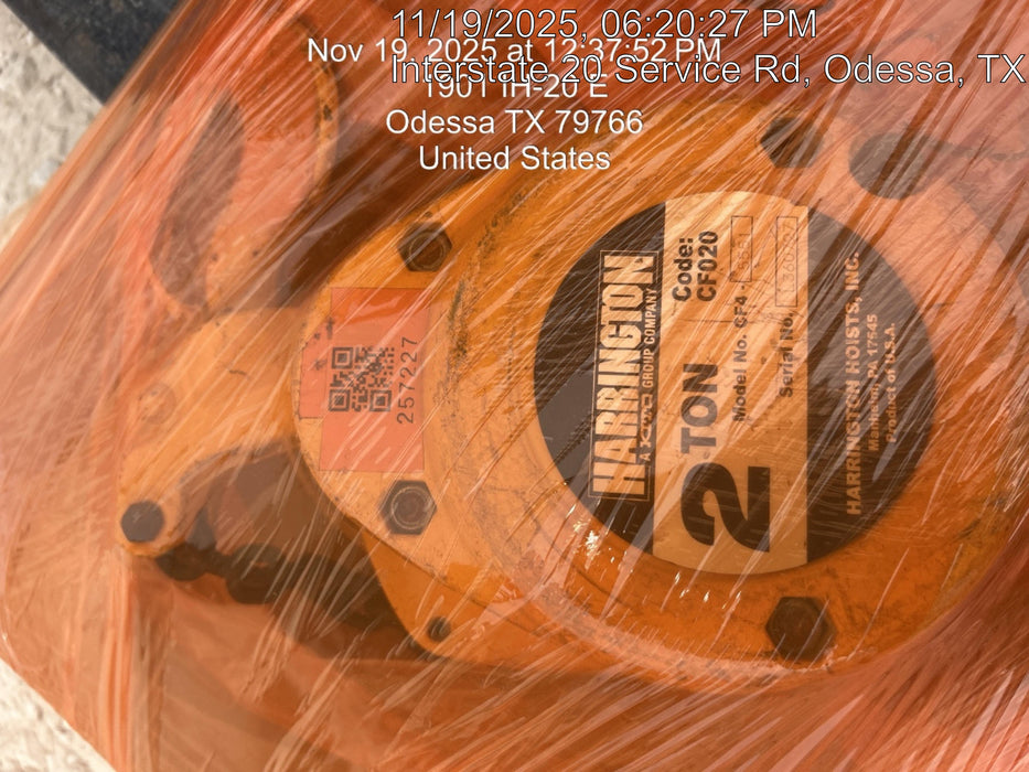 2022 HARRINGTON CF020-20