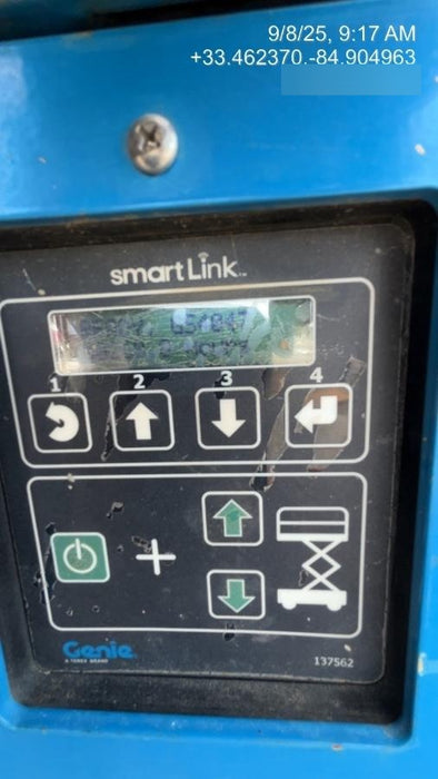 2019 Genie GS-4047 Folding rails with half height swing gate