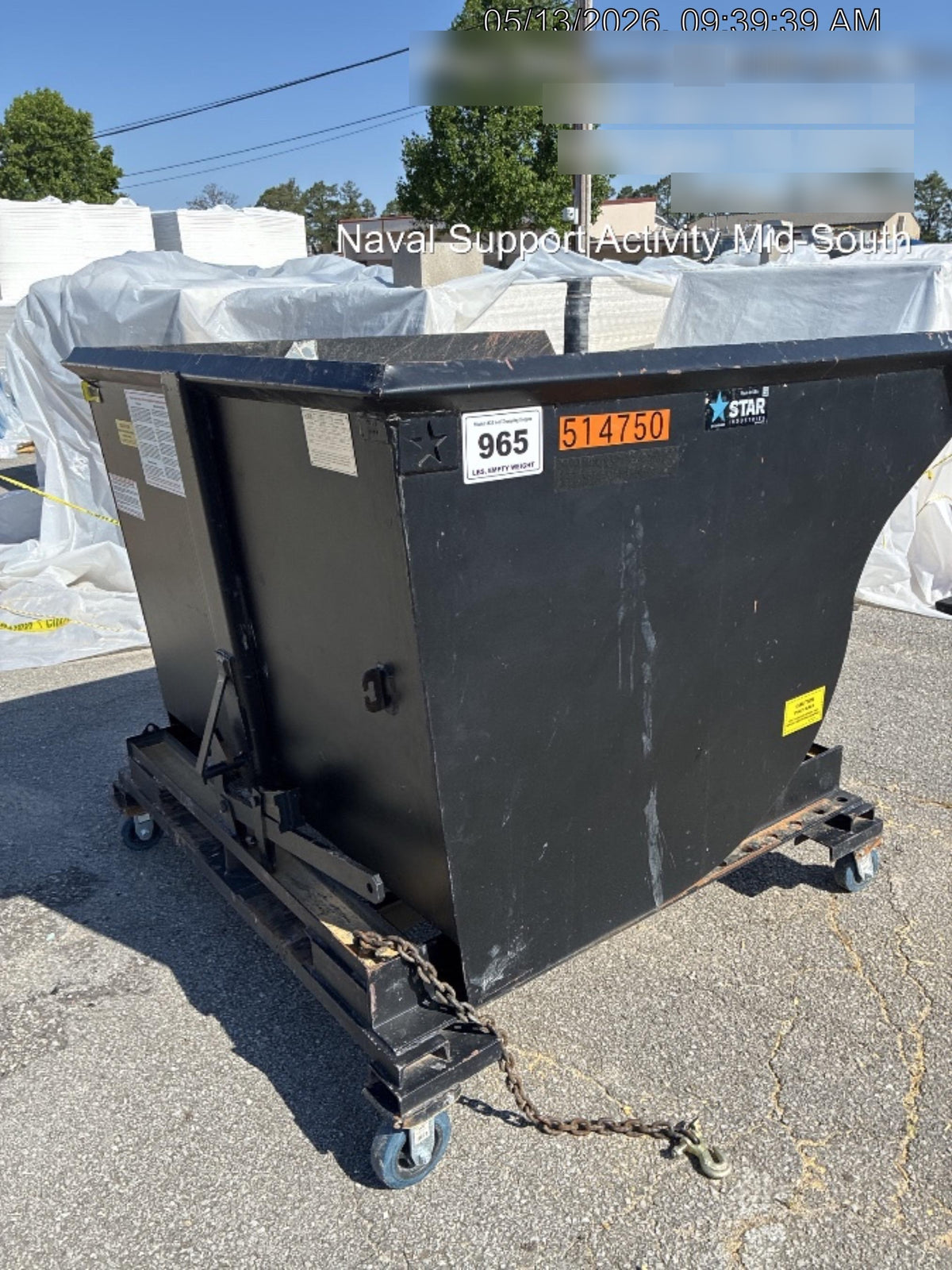2025 STAR INDUSTRIES M-1820 - Self-Dump Hopper