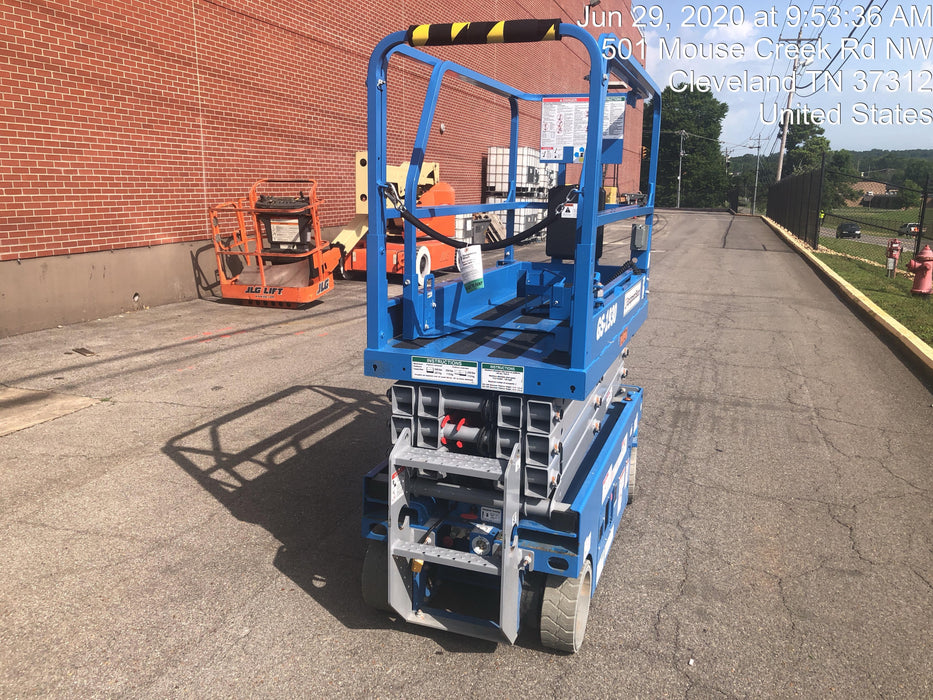 2020 Genie GS-1930 Fixed rails with chain entry gate - Pre A92.20