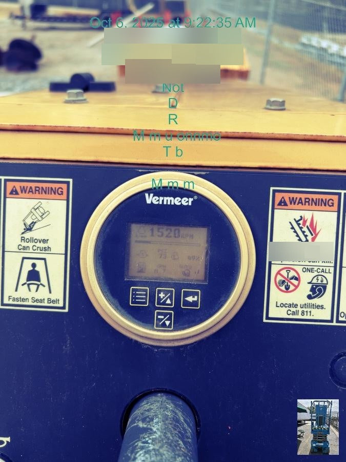 2020 VERMEER RTX450