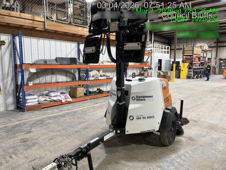 2023 Generac MLT2 Diesel, Flex Switch 120V Input, Powerzone Controller, (4) 320W LED Lights, 4kW Generator, 39.9 Gal Fuel Tank, 2" Ball, T3