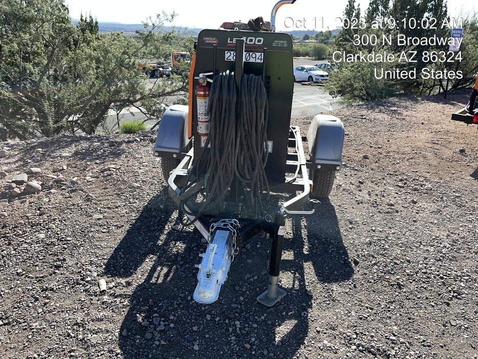 2023 Lincoln Electric LE400 Kubota V1505, Trlr, Cable Rack, Light Kit, ES Decals, T3