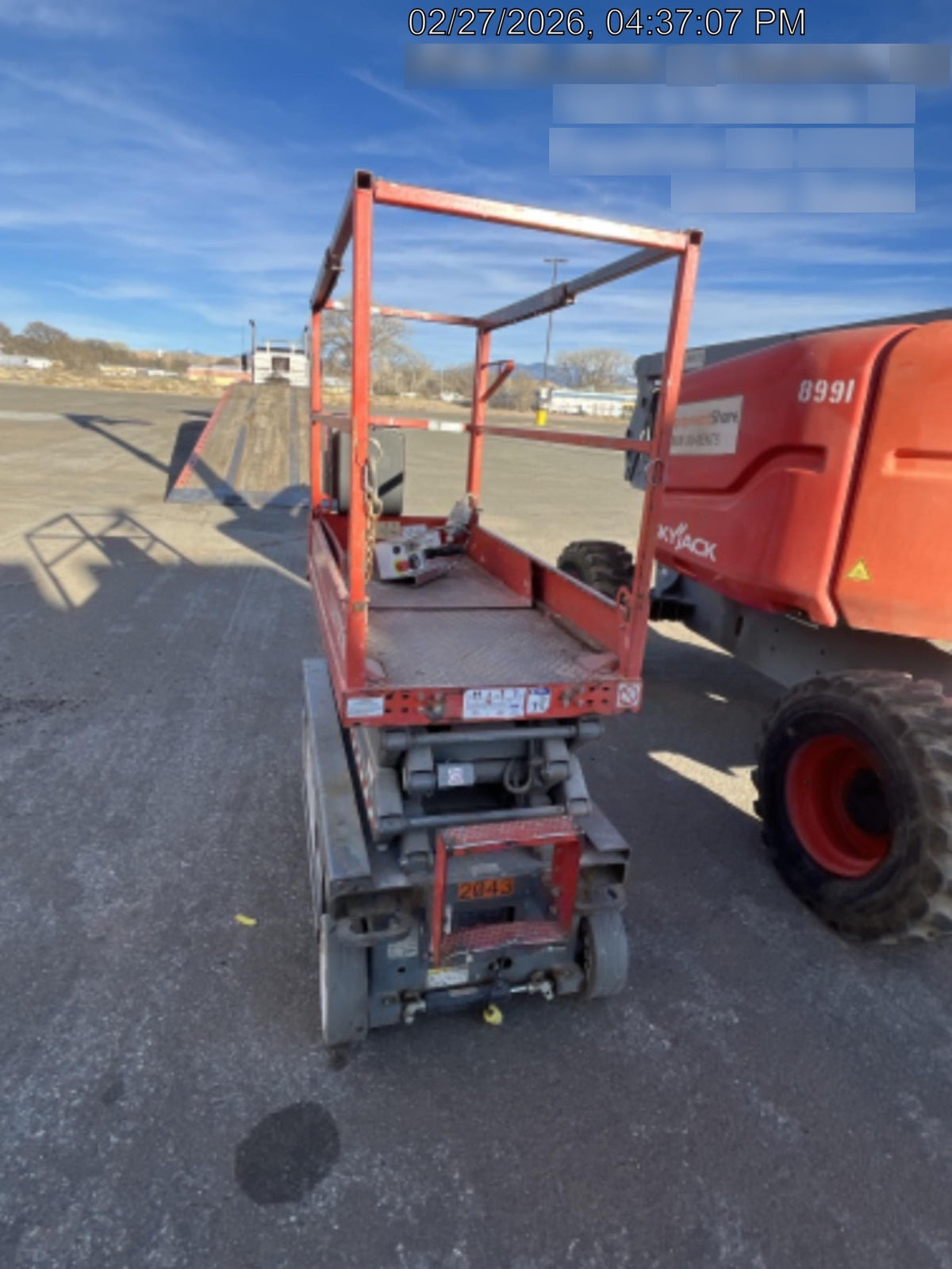 2016 Skyjack SJIII-3219 Skyjack SJ3219 Scissor Lift