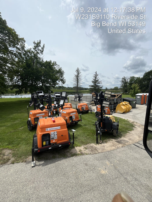 2024 Generac MLT2 Diesel, Flex Switch 120V Input, Powerzone Controller, 
(4) 320W LED Lights, 4kW Generator, 39.9 Gal Fuel Tank, 2" Ball, T3