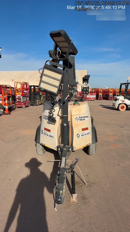 2024 Generac MLT2 Diesel, Flex Switch 120V Input, Powerzone Controller, 
(4) 320W LED Lights, 4kW Generator, 39.9 Gal Fuel Tank, 2" Ball, T3