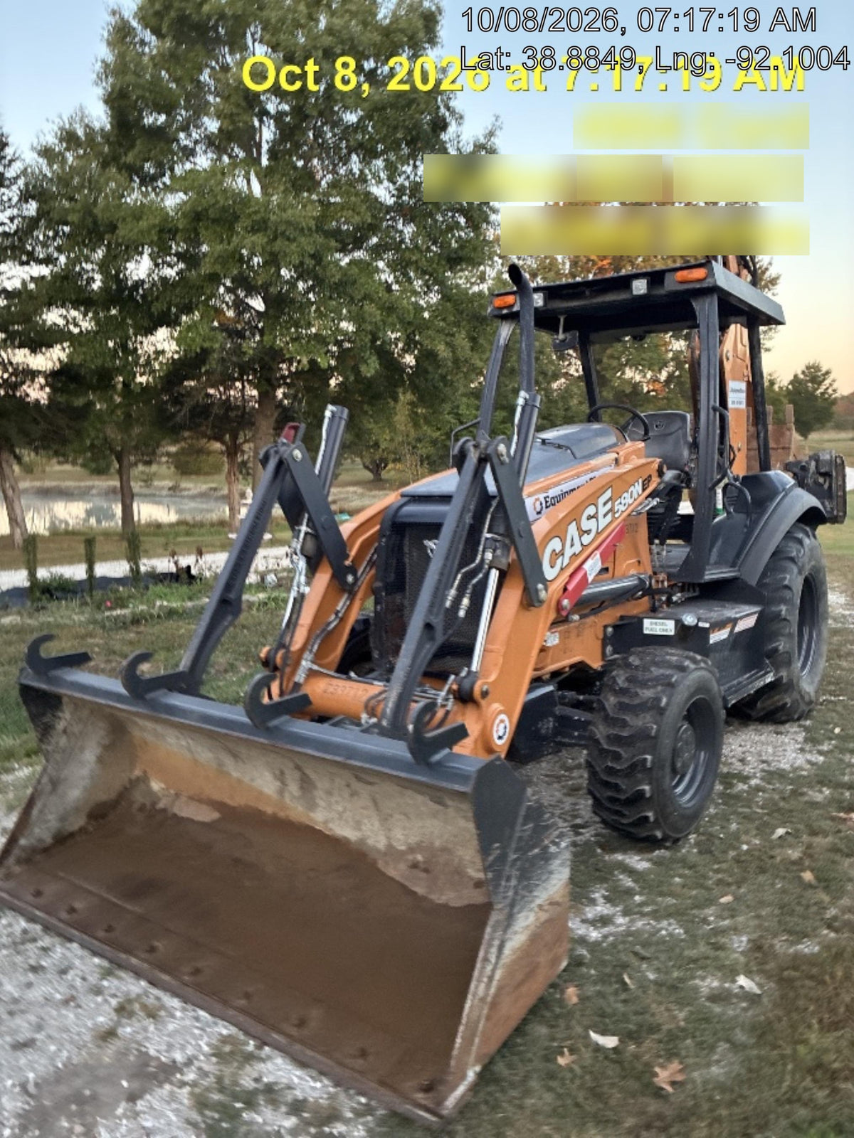 2022 CASE 580N EP - Extendable Backhoe