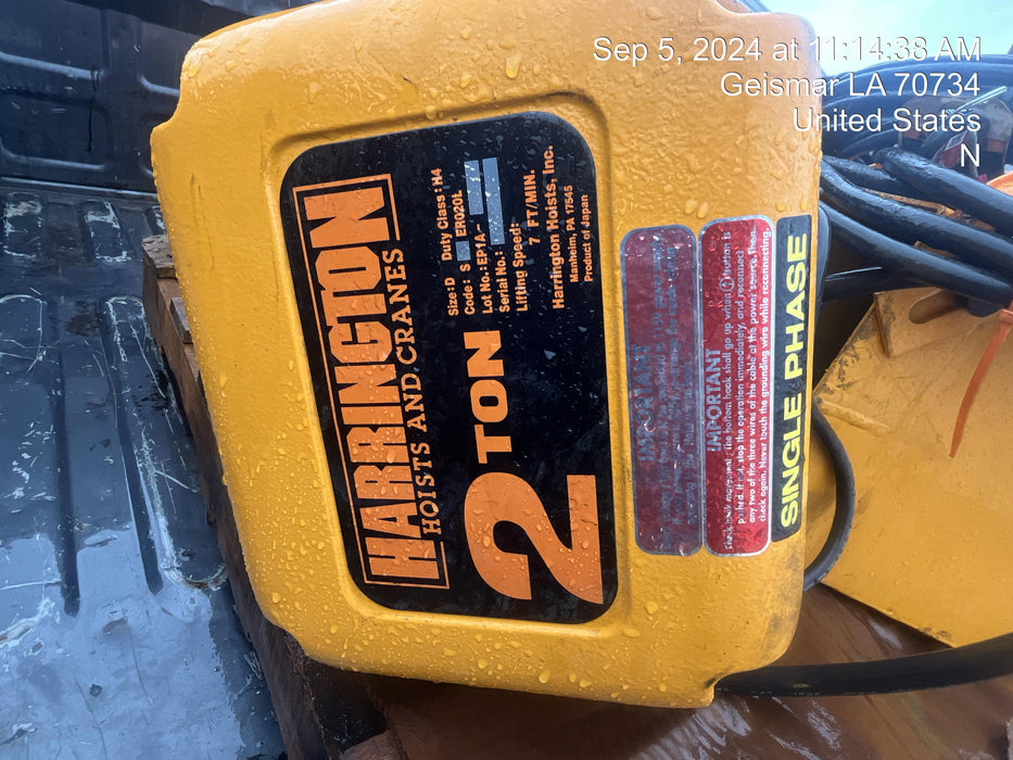 2022 HARRINGTON SNER020L