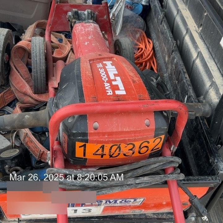 2021 HILTI TE 3000-AVR