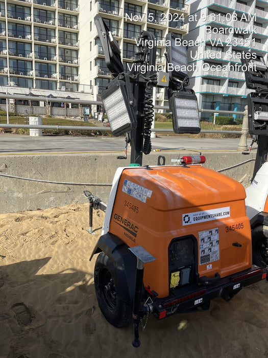 2023 Generac MLT2 Diesel, Flex Switch 120V Input, Powerzone Controller, (4) 320W LED Lights, 4kW Generator, 39.9 Gal Fuel Tank, 2" Ball, T3