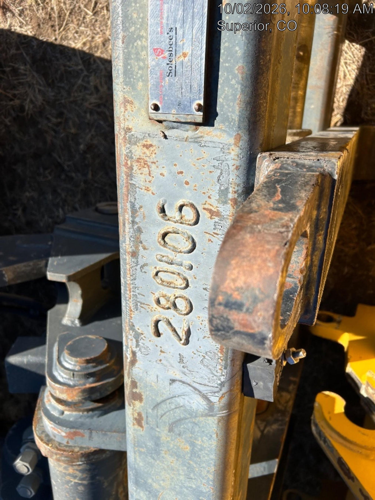 2022 SOLESBEE 96" Loader Fork Carriage - Solesbee
