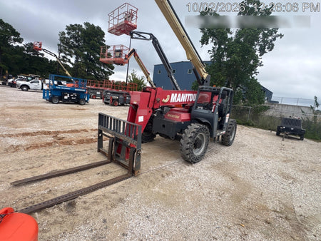 2019 Manitou MTA8044 MTA 8044 - 74 HP T4, Canopy, Worklights/Strobe, Beacon, 66" Carriage, 48" Forks, Solid Tires, Lift Hook, Aux Hydraulics