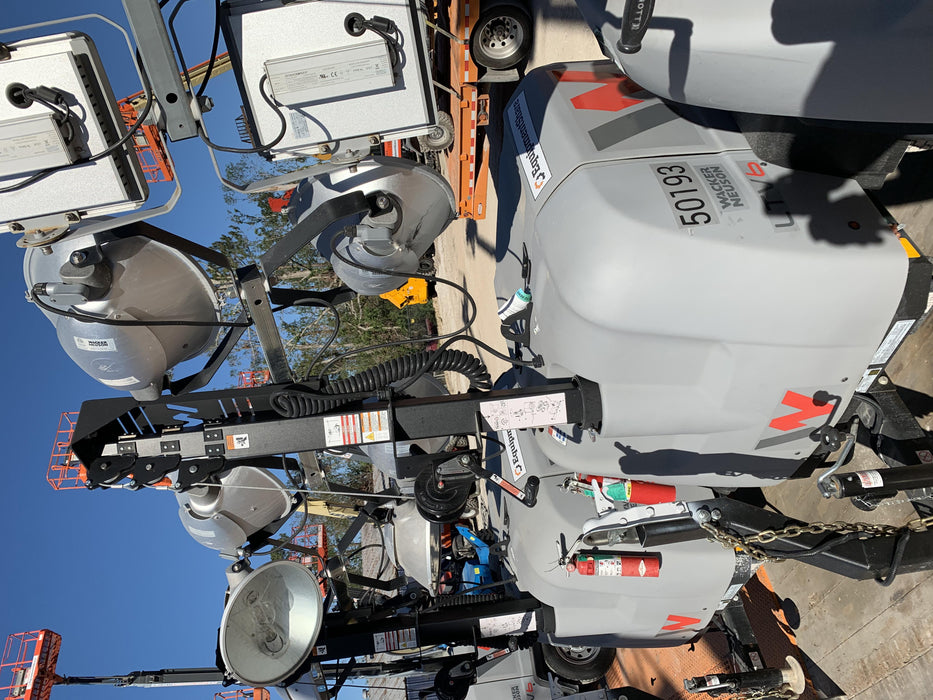 2019 Wacker Neuson LTV6L-MH Mobile Light Tower w/Fuel Level Sensor Installed
