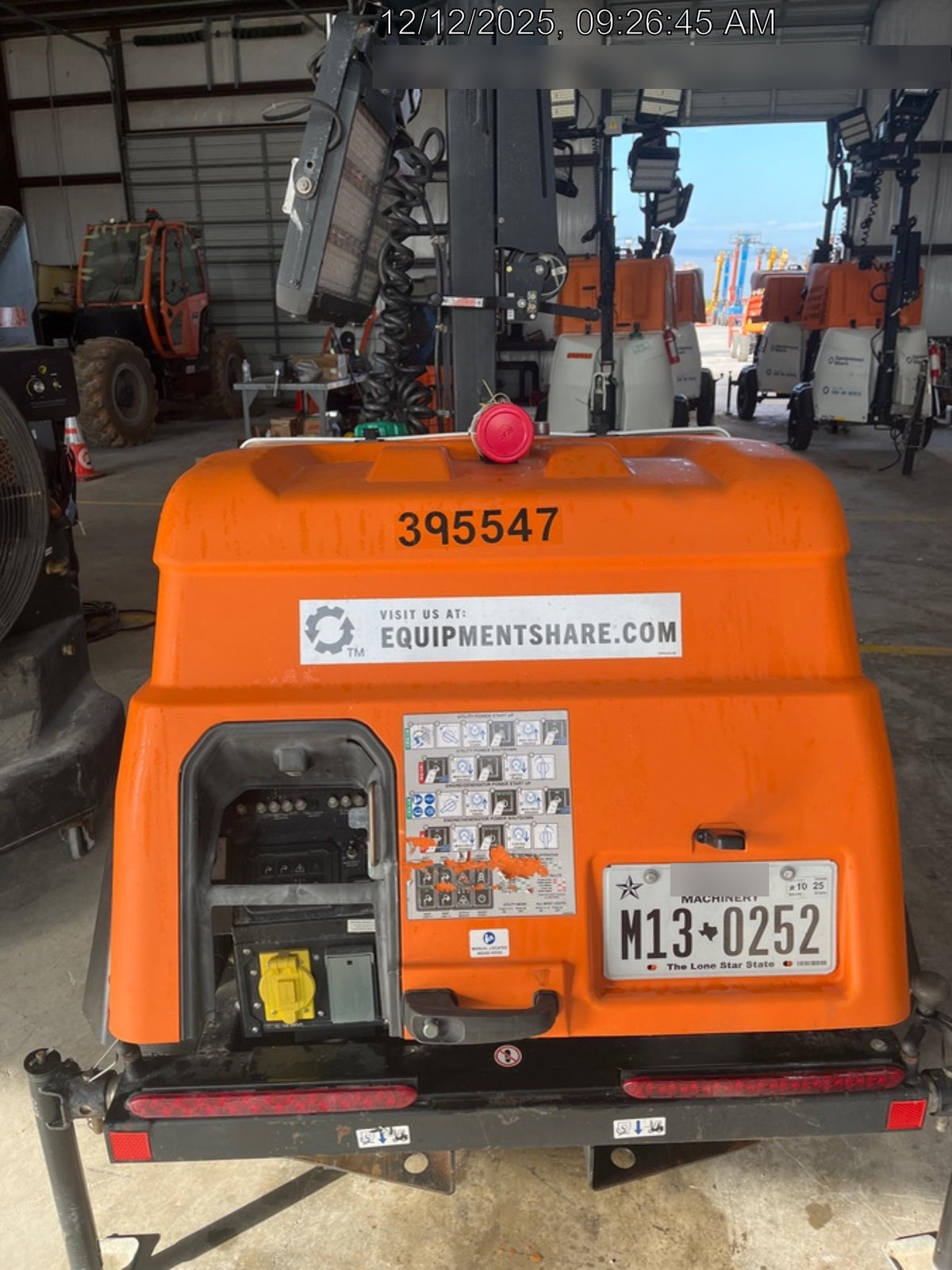 2024 Generac MLT2 Diesel, Flex Switch 120V Input, Powerzone Controller, 
(4) 320W LED Lights, 4kW Generator, 39.9 Gal Fuel Tank, 2" Ball, T3