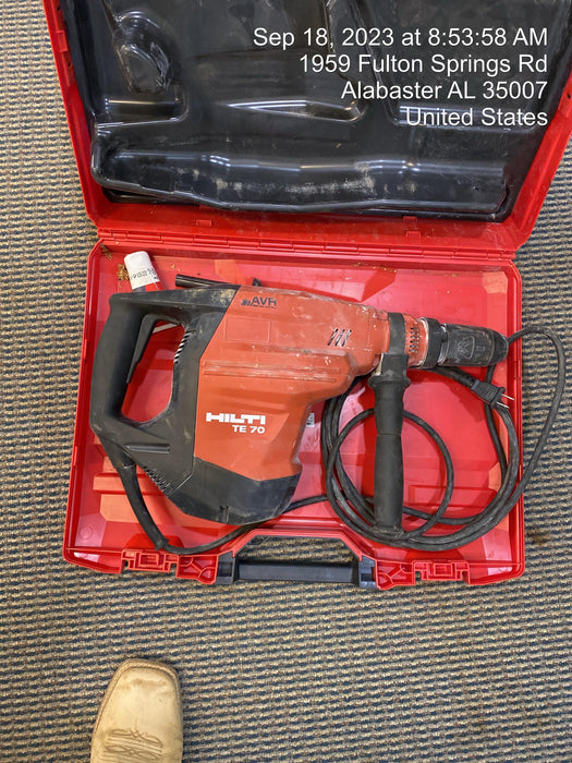 2019 HILTI TE 700-AVR
