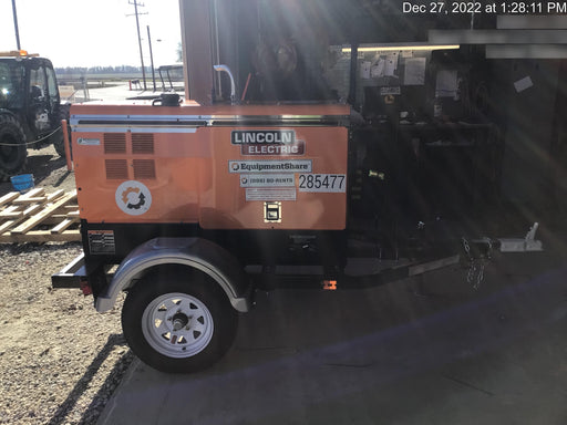 2022 Lincoln Electric LE400 Kubota V1505, Trlr, Cable Rack, Light Kit, ES Decals, T3