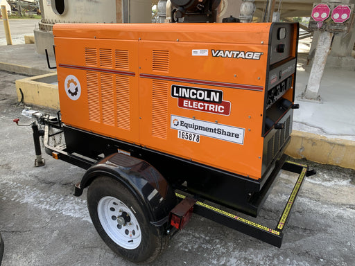 2021 Lincoln Electric Vantage 549X Ready Pak 3, ORANGE (includes trailer, cable rack, fender light kit)
