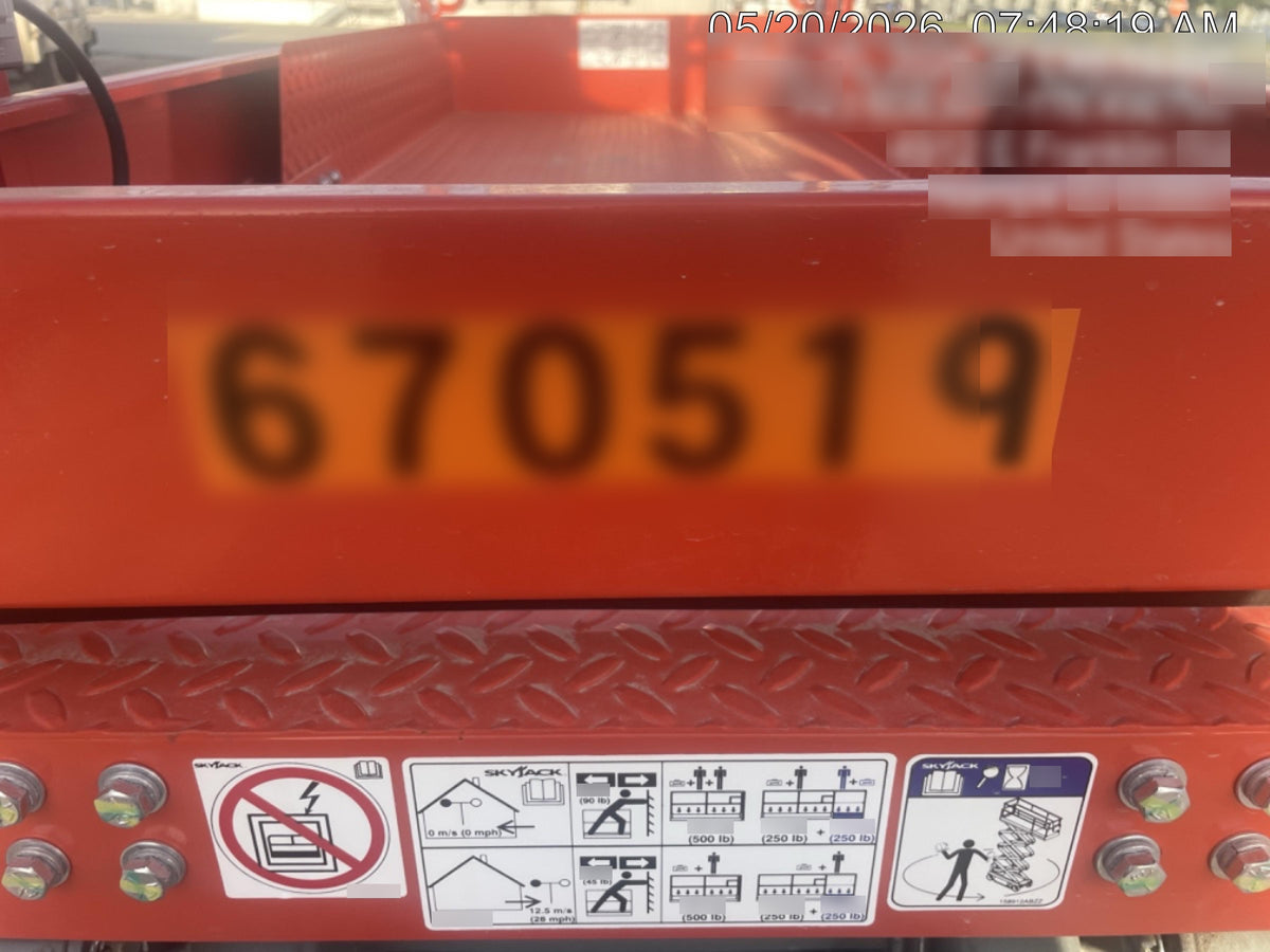 2026 SKYJACK SJ3219