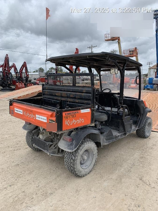 2021 Kubota RTV-X1140W-H Plastic Canopy, Windshield Acrylic Clear, LED Strobe Light, Wire Harness Kit, Back up Alarm