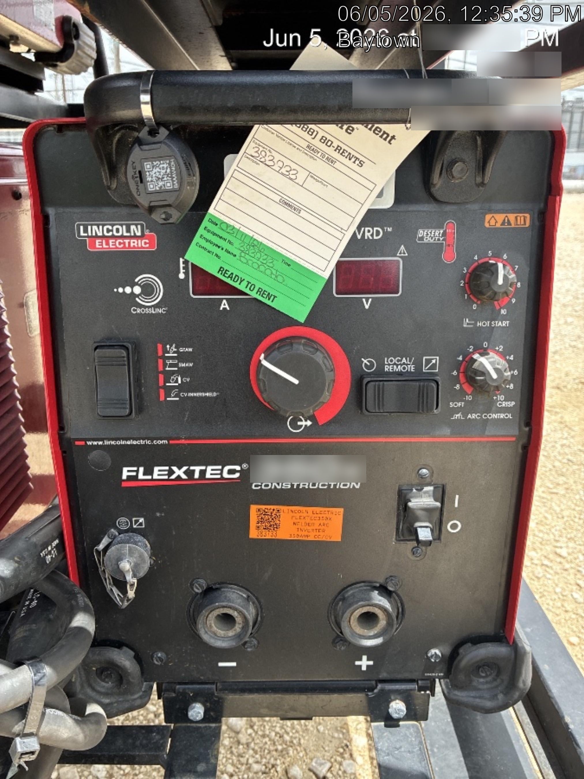 2024 LINCOLN ELECTRIC FLEXTEC 350X