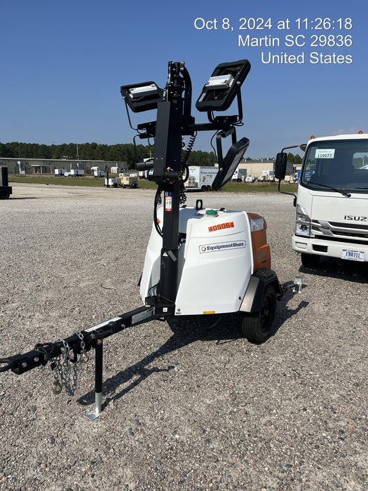 2024 Generac MLT6SKDS-STD4 ELEC WINCH Diesel, Electric Winch Mast, Powerzone Controller, (4) 320W LED Lights, 4kW Generator, 39.9 Gal Fuel Tank, 2" Ball, T3