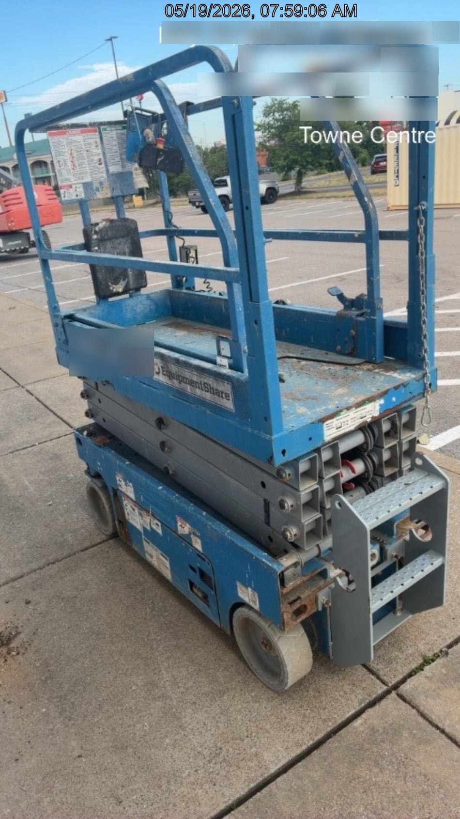 2019 Genie GS-1930 Fixed Rails with Chain Entry