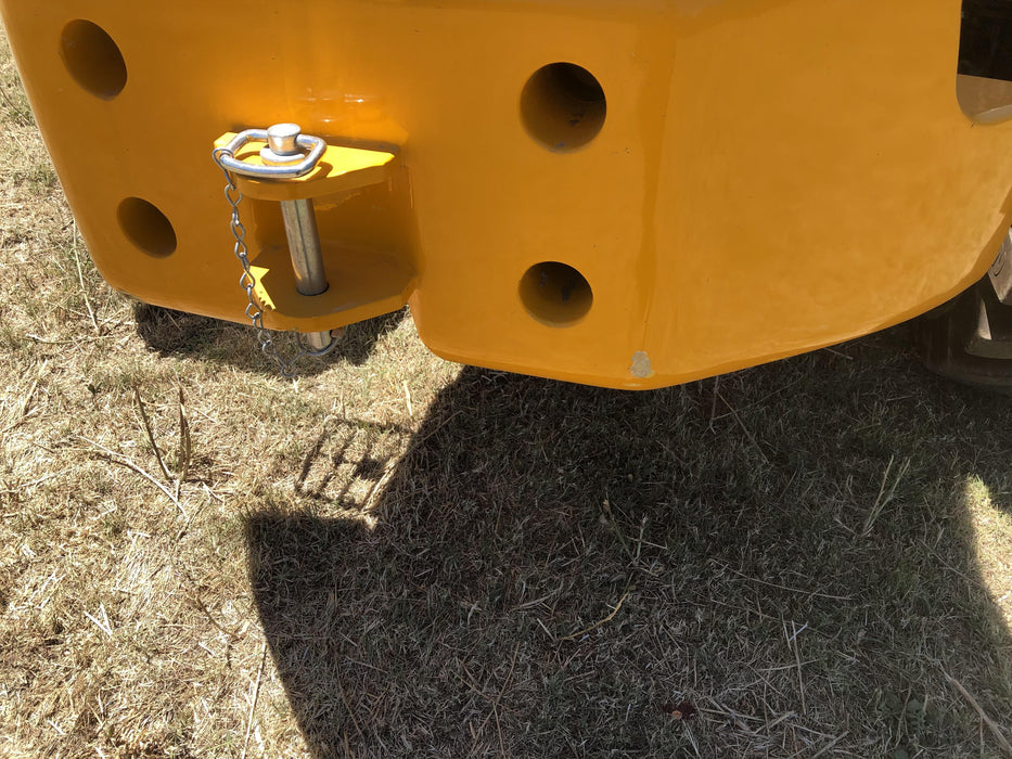 2019 JCB 510-56 74 HP w/Open ROPS, Beacon, Aux Hydraulics, Worklights, Solid Tires w/60" Carriage/Forks