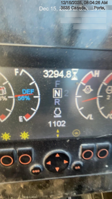 2019 Manitou MTA10055 Cab/Heat/Air, 120 HP, Solid Tires, Work Lights, Lift Hook, Auxiliary Hydraulics 66" Carriage and 60" Forks